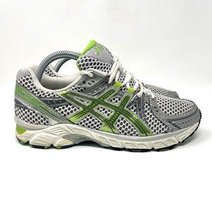 ASICS Gel-1170 Athletic Silver Green Womens 8.5